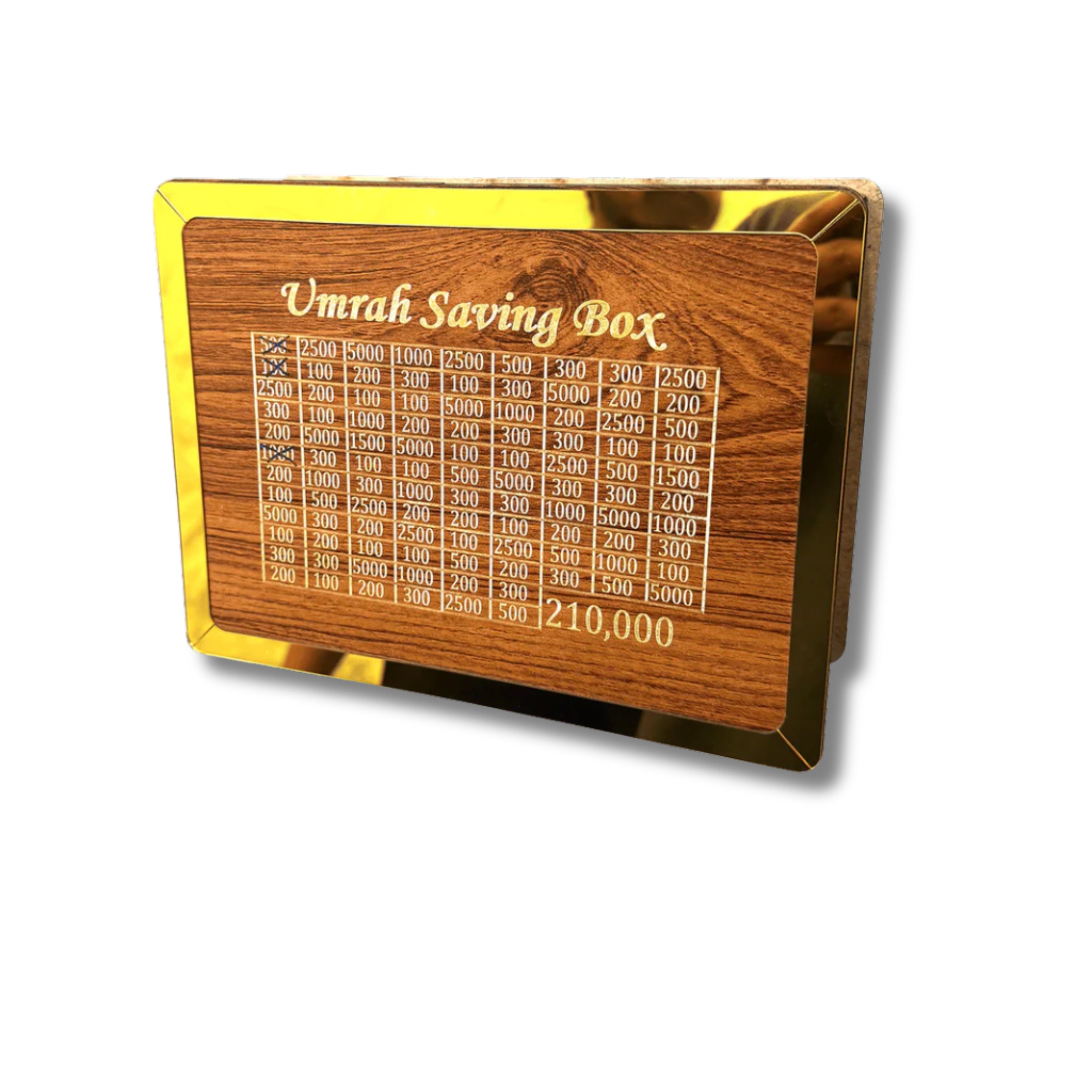 Umrah Saving Box – Elegant Money Bank for Hajj & Umrah Fund Collection