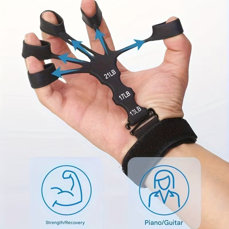 Metal Hook Grip Strength Trainer Buy 1 Get 1 Free – Adjustable Hand and Forearm Exerciser for Strength, Rehabilitation & Grip Training