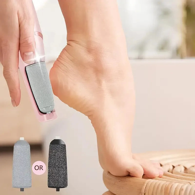 Electric Pedicure Foot File & Callus Remover – Rechargeable Foot Care Device for Smooth, Soft Heels