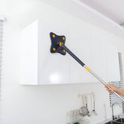 4‑Leaf Clover Twist Automatic Water Squeeze Mop – Self‑Wringer Microfiber Floor Cleaning Tool