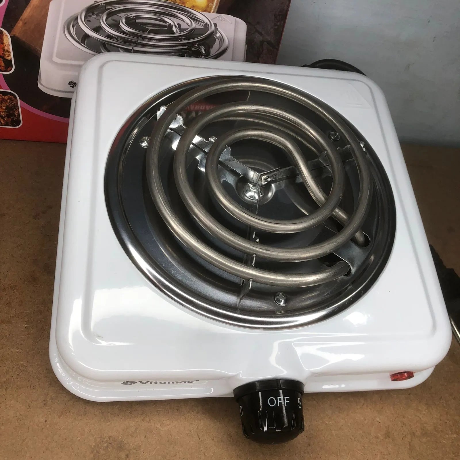 RAF Electric Stove – Portable Single Burner Hot Plate | High-Power Electric Cooking Stove for Home, Hostel & Travel | Fast Heating, Adjustable Temperature, Energy Efficient