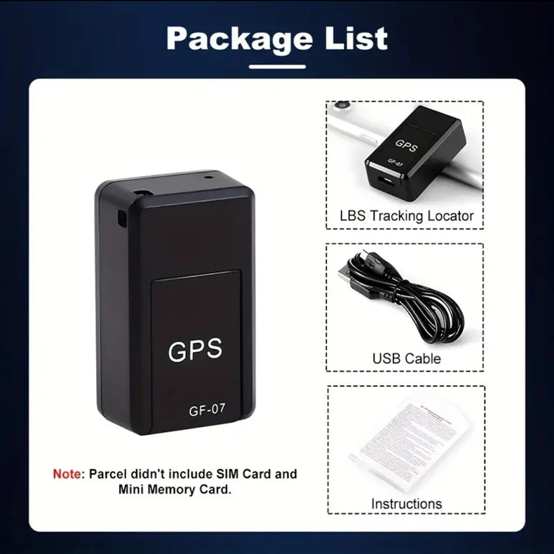 Mini GPS Tracker – Real-Time Location Device for Car, Asset & Personal Tracking