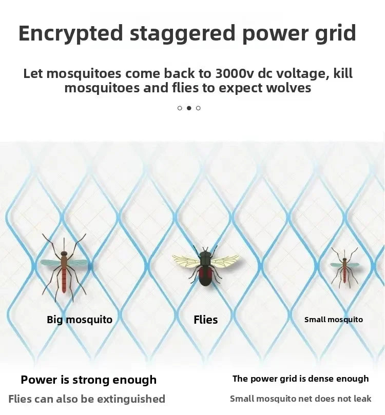 Mini USB Mosquito Swatter – Portable Electric Bug Zapper Racket | USB Rechargeable, Compact Insect Killer for Home & Travel