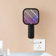 Mini USB Mosquito Swatter – Portable Electric Bug Zapper Racket | USB Rechargeable, Compact Insect Killer for Home & Travel