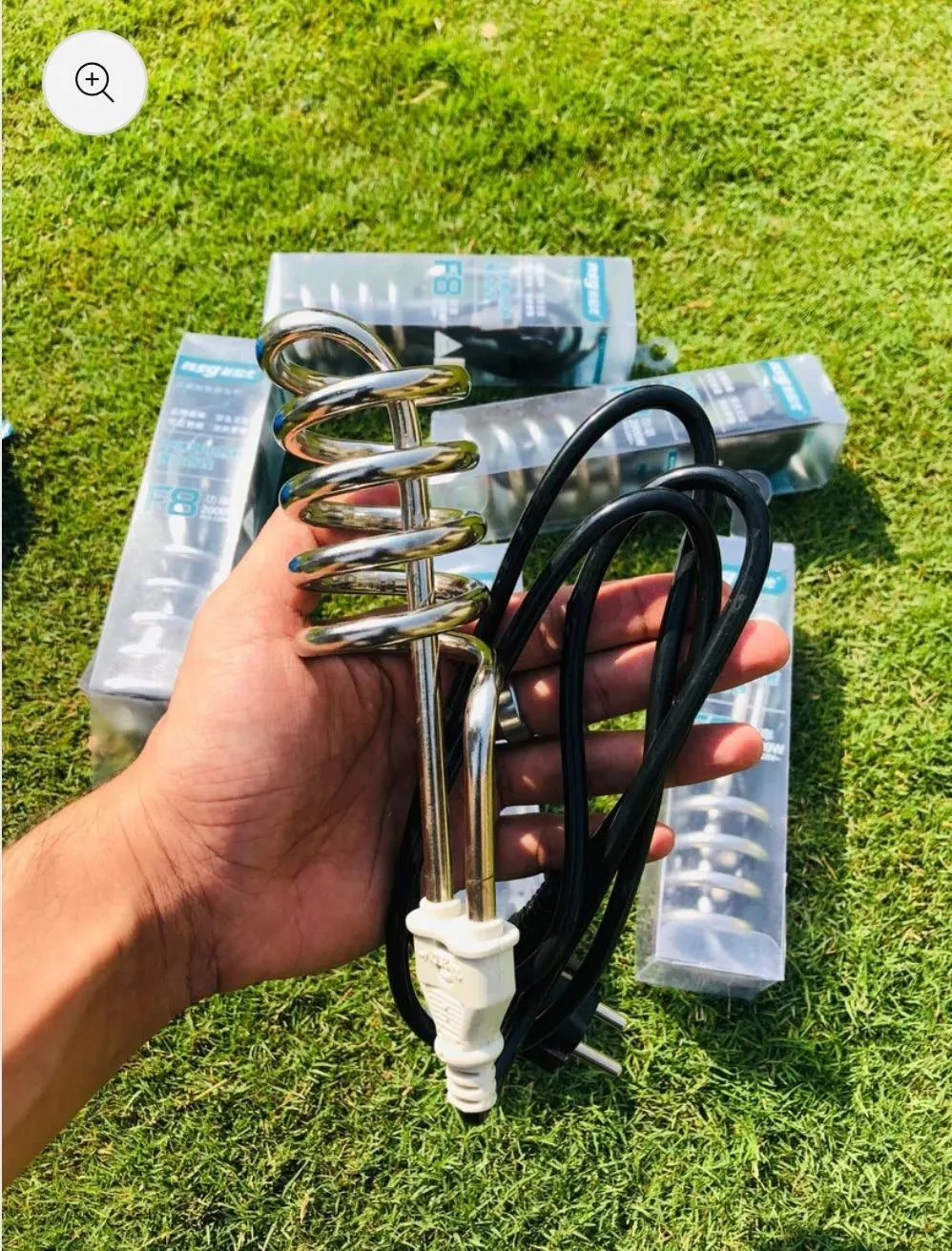 Electric Immersion Water Heating Rod – Portable 2000W Instant Water Heater