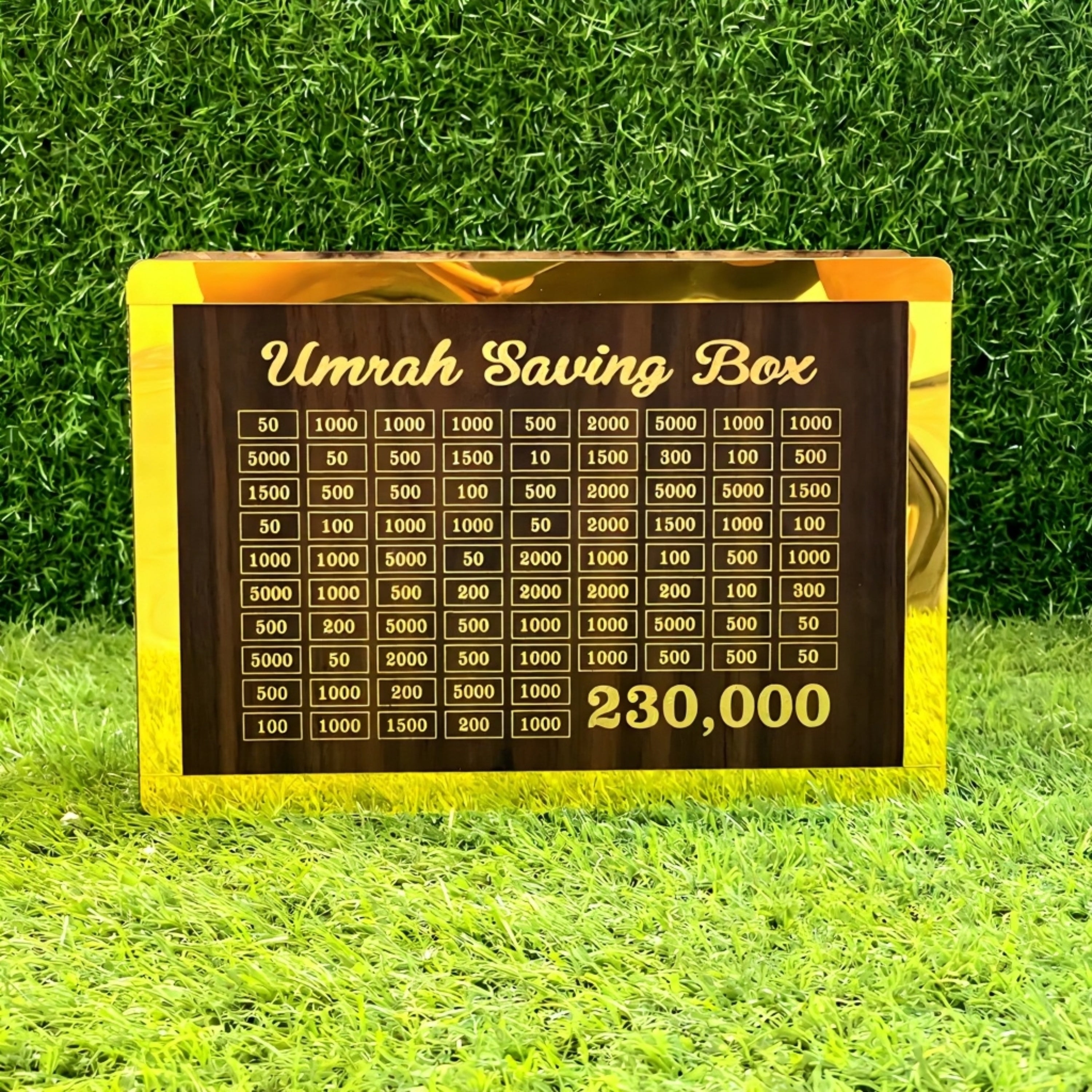 Umrah Saving Box – Elegant Money Bank for Hajj & Umrah Fund Collection