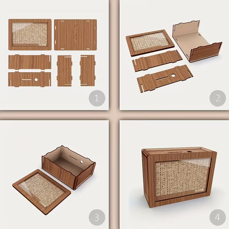 Umrah Saving Box – Elegant Money Bank for Hajj & Umrah Fund Collection