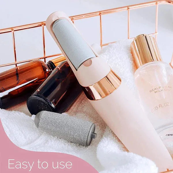 Electric Pedicure Foot File & Callus Remover – Rechargeable Foot Care Device for Smooth, Soft Heels