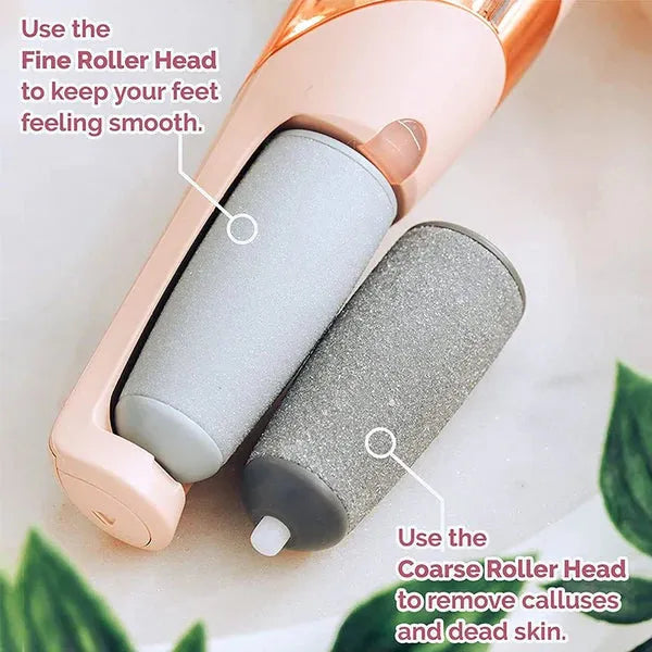 Electric Pedicure Foot File & Callus Remover – Rechargeable Foot Care Device for Smooth, Soft Heels