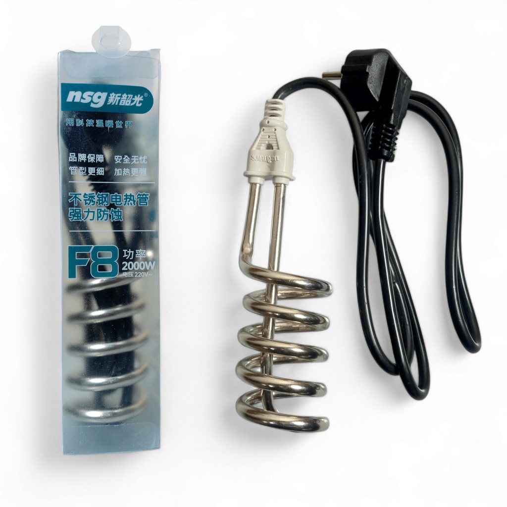 Electric Immersion Water Heating Rod – Portable 2000W Instant Water Heater