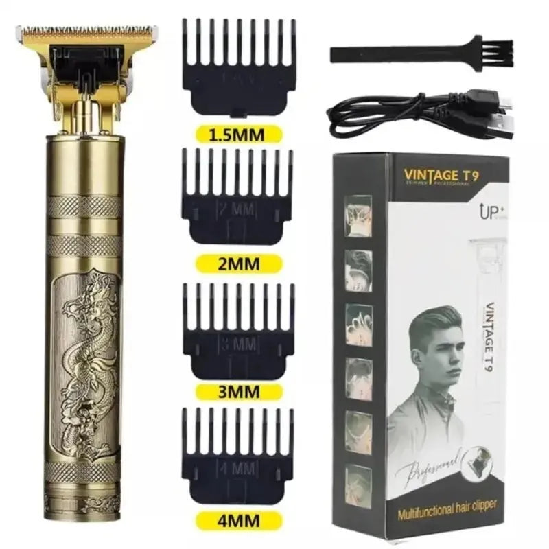 Vintage Professional Trimmer – Cordless Beard & Hair Clipper for Men